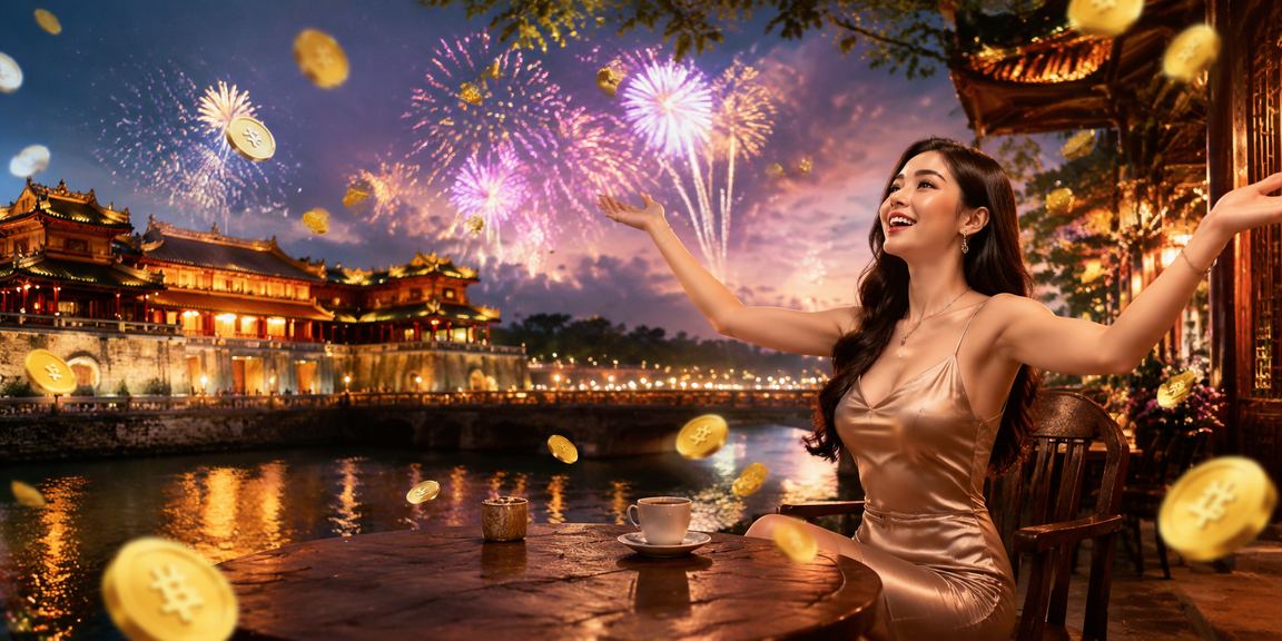 Người dùng tại Huế đọc hướng dẫn đặt cược thể thao trên điện thoại bên cạnh ly cà phê